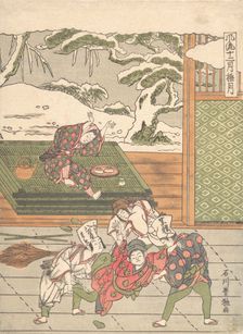 The Twelfth Month, ca. 1767. Creator: Ishikawa Toyomasa