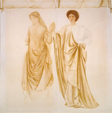 The Two Wives of Jason, before 1872. Artist: Sir Edward Coley Burne-Jones
