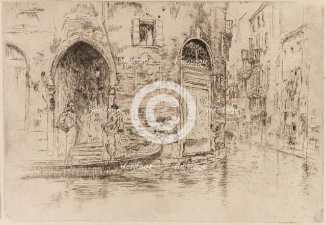 The Two Doorways, 1879-1880. Creator: James Abbott McNeill Whistler.