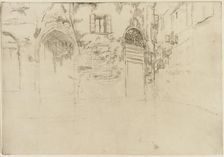 The Two Doorways, 1879-1880. Creator: James Abbott McNeill Whistler