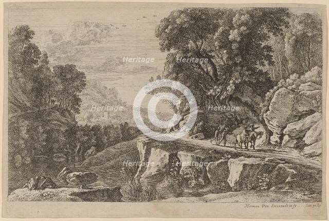 The Two Horsemen. Creator: Herman van Swanevelt.