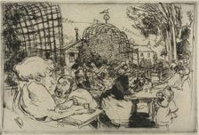 The Two Hunchbacks, 1893. Creator: Auguste Louis Lepère (French, 1849-1918); Edward Sagot, Paris