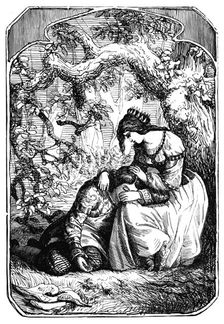 The Two Kings Children 1901. Artist: Edward Henry Wehnert