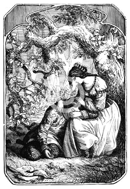 'The Two Kings Children', 1901. Artist: Edward Henry Wehnert.