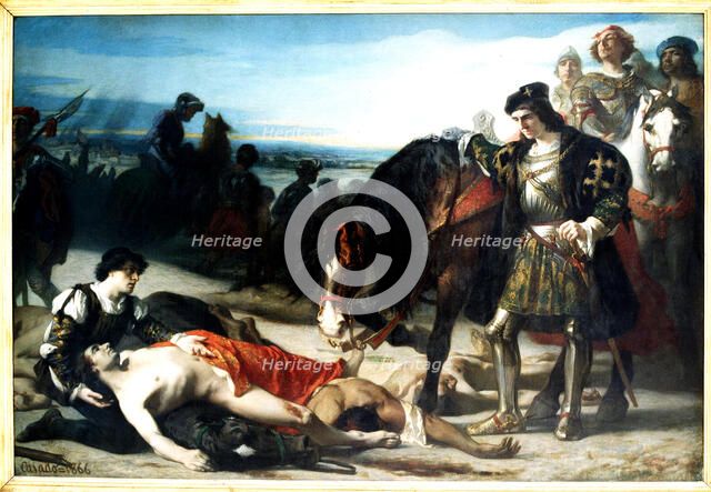 The two leaders' Battle of Ceriñola, Gonzalo Fernandez de Cordoba, 'The Great Captain' before the…