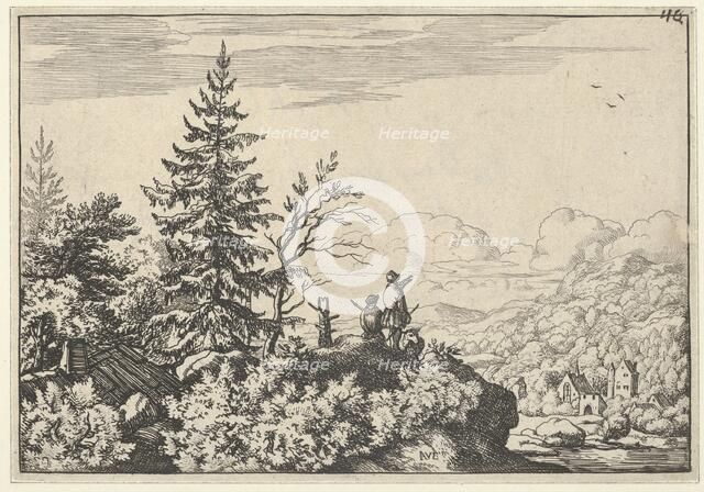 The Two Men on the Hill, 17th century. Creator: Allart van Everdingen.