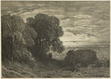 The Two Pilgrims at Highgate, 1872. Creator: Clément Édouard Bellenger