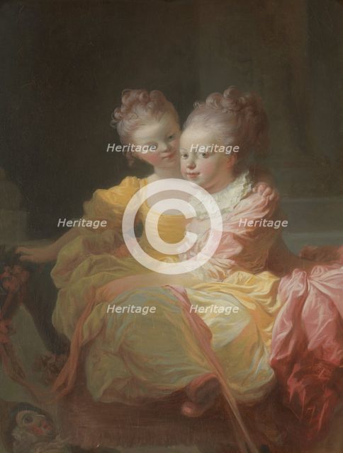 The Two Sisters, ca. 1769-70. Creator: Jean-Honore Fragonard.