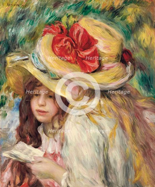 The Two Sisters (Les deux soeurs), c1890-1895. Creator: Renoir, Pierre Auguste (1841-1919).