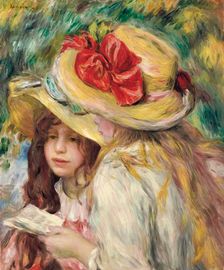 The Two Sisters (Les deux soeurs), c1890-1895. Creator: Renoir, Pierre Auguste (1841-1919)
