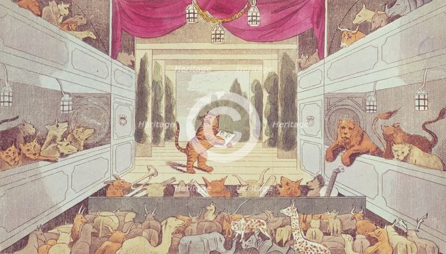 The Tyger's Theatre, 1808. Creator: C Spencer.