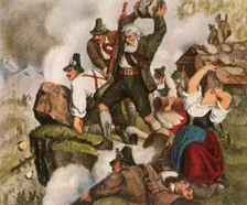 The Tyrolean struggle for freedom, 1809, (1936). Creator: Unknown