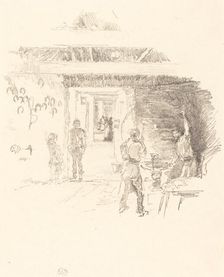 The Tyresmith, 1890. Creator: James Abbott McNeill Whistler