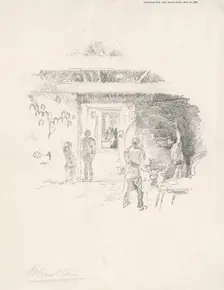 The Tyresmith, 1890. Creator: James Abbott McNeill Whistler