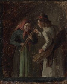 The Taala peddler, sketch, 1869. Creator: Karl Emanuel Jansson