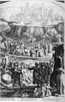 The Table of Cebes (image 3 of 4), 1592. Creator: Jacob Matham