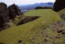The Table, Quirang, Isle of Skye, Scotland, 20th century. Artist: CM Dixon