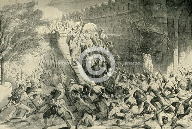 'The Taking of the Kashmir Gate', (1901). Creator: Unknown.