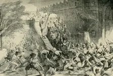 The Taking of the Kashmir Gate (1901). Creator: Unknown