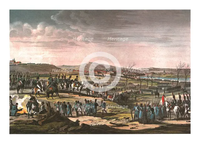 The Taking of Ulm, 17 October 1805, (c1850). Artist: Francois Pigeot.