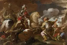 The taking of a stronghold, 1697. Creator: Luca Giordano