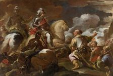 The taking of a stronghold, 1697. Creator: Luca Giordano