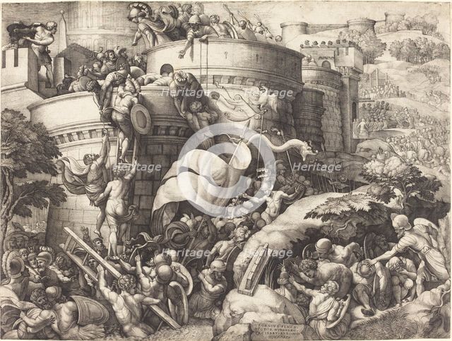 The Taking of Cartagena. Creator: Georg Pencz.