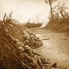 The taking of Courcelles, northern France, June 1918