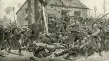 The Taking of Landrecies (1919). Creator: Richard Caton Woodville II