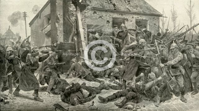 'The Taking of Landrecies', (1919). Creator: Richard Caton Woodville II.