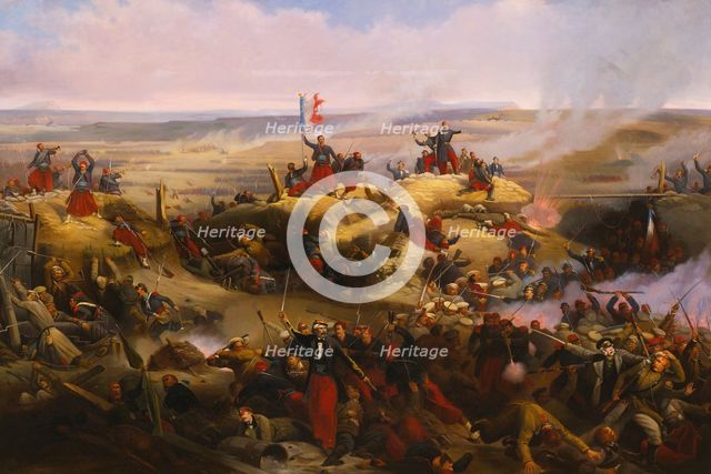 The Taking of Malakoff on 8 September 1855.