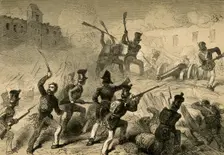 The Taking of Monterey (1878). Creator: Albert Bobbett