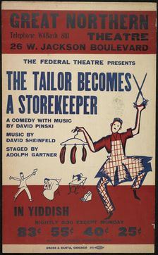 The Tailor Becomes a Storekeeper, Chicago, 1938. Creator: Unknown