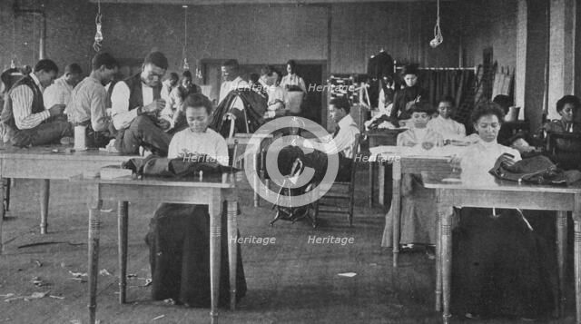 The tailor shop, 1904. Creator: Frances Benjamin Johnston.