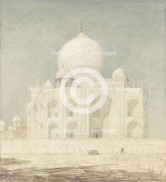 The Taj Mahal, 1898. Creator: Marius Bauer.