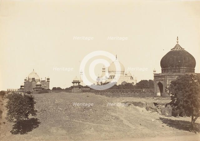 The Taj Mahal, Agra, 1858-61. Creator: Unknown.