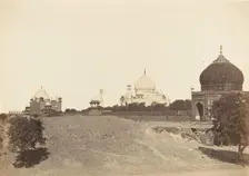 The Taj Mahal, Agra, 1858-61. Creator: Unknown