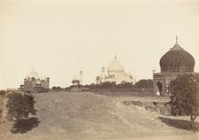 The Taj Mahal, Agra, 1858-61. Creator: Unknown