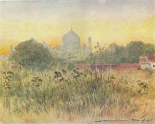 The Taj Mahal, Agra 1905. Artist: Mortimer Luddington Menpes