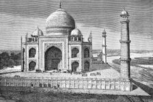 The Taj Mahal, Agra, India, 1895
