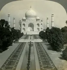 The Taj Mahal, Agra, India 1902. Creator: Unknown