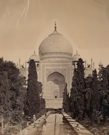 The Taj Mahal, Agra, India, c1858. Creator: Felice Beato