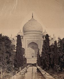 The Taj Mahal, Agra, India, c1858. Creator: Felice Beato