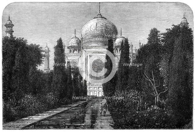 The Taj Mahal, at Agra, 1876. Creator: Unknown.