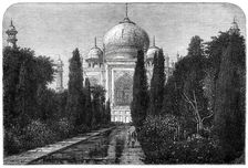 The Taj Mahal, at Agra, 1876. Creator: Unknown