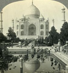 The Taj Majal, Agra, India c1930s. Creator: Unknown