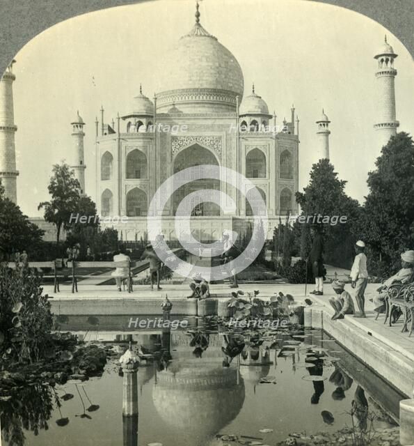 'The Taj Majal, Agra, India', c1930s. Creator: Unknown.