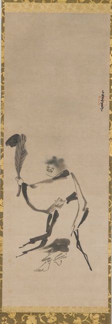 The Taoist Immortal Shih-te, Muromachi period, late 15th-early 16th. Creator: Unknown