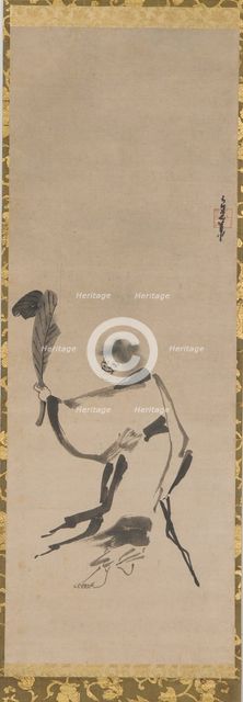 The Taoist Immortal Shih-te, Muromachi period, late 15th-early 16th. Creator: Unknown.