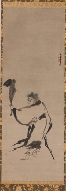 The Taoist Immortal Shih-te, Muromachi period, late 15th-early 16th. Creator: Unknown